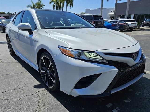 Photo of 2020 White Toyota Camry