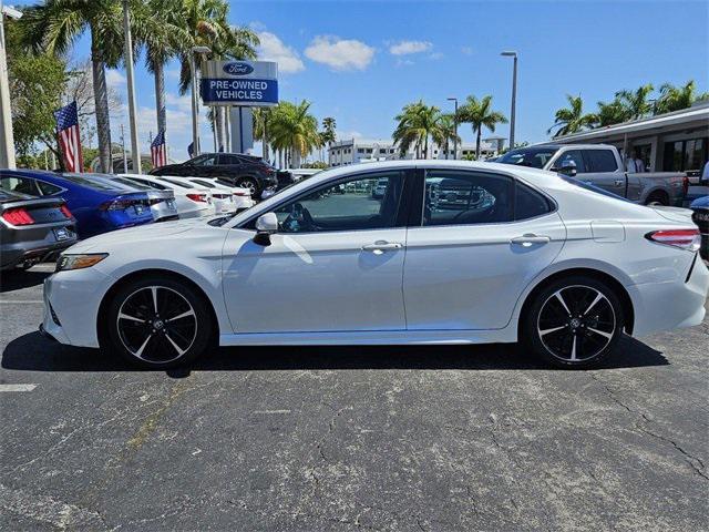 Photo of 2020 White Toyota Camry