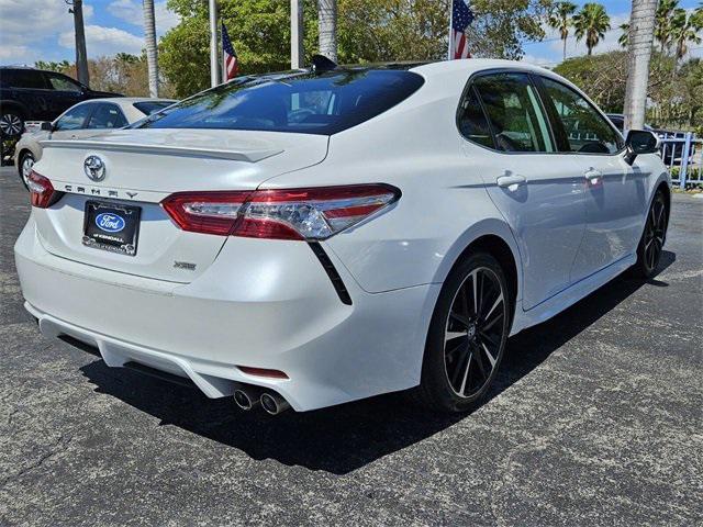 Photo of 2020 White Toyota Camry