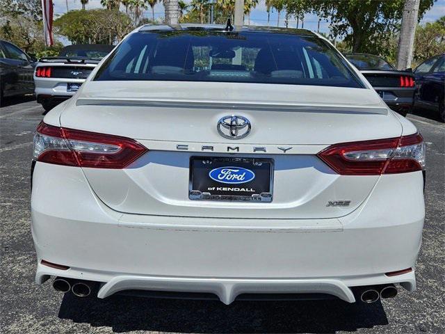 Photo of 2020 White Toyota Camry