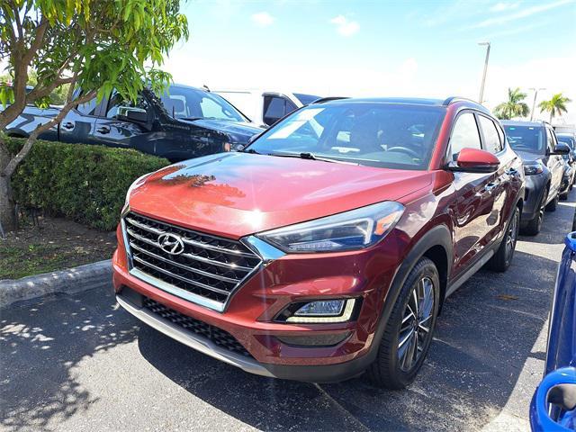 Photo of 2020 Gemstone Red Hyundai TUCSON