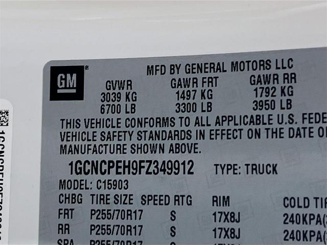 Photo of 2015 Summit White Chevrolet Silverado 1500