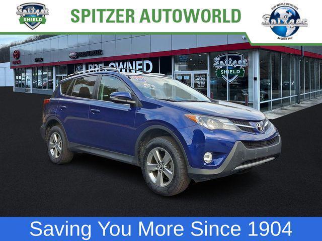 Photo of 2015 Blue Crush Metallic Toyota RAV4