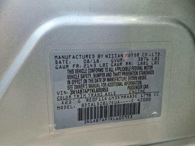 Photo of 2019 Brilliant Silver Metallic Nissan Sentra