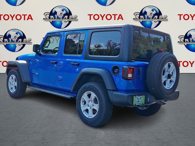Photo of 2022 Hydro Blue Pearlcoat Jeep Wrangler Unlimited