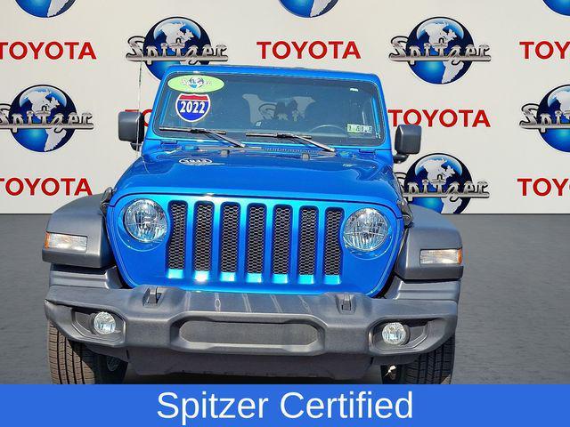 Photo of 2022 Hydro Blue Pearlcoat Jeep Wrangler Unlimited