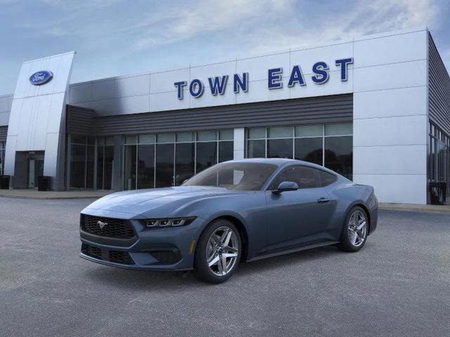 Photo of 2025 Vapor Blue Metallic Ford Mustang