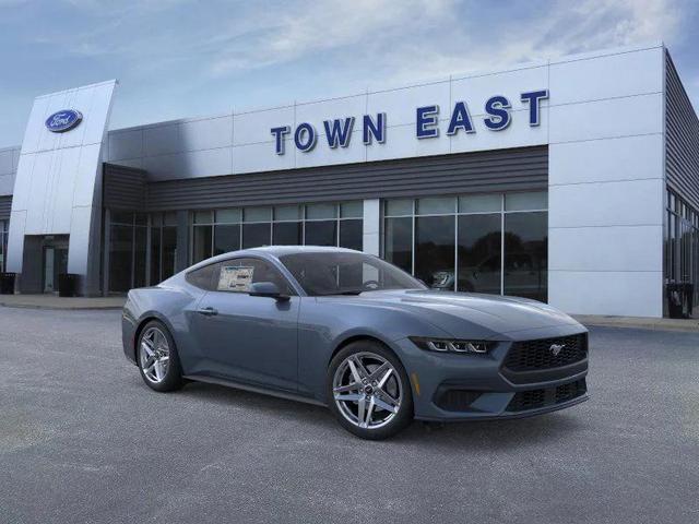 Photo of 2025 Vapor Blue Metallic Ford Mustang
