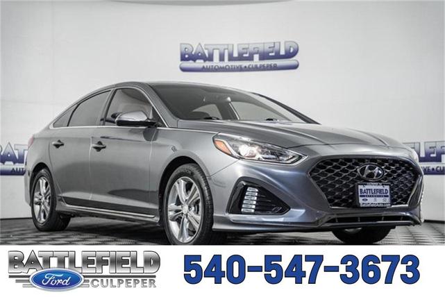Photo of 2018 Machine Gray Hyundai SONATA