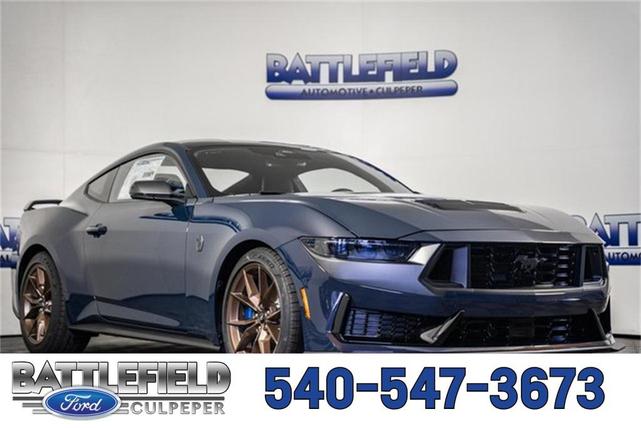 Photo of 2025 Blue Ember Metallic Ford Mustang