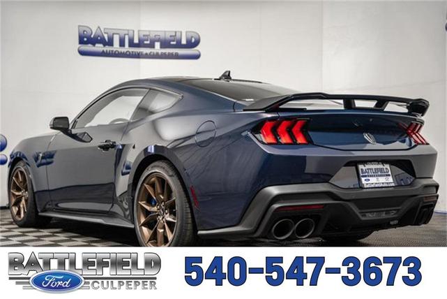 Photo of 2025 Blue Ember Metallic Ford Mustang