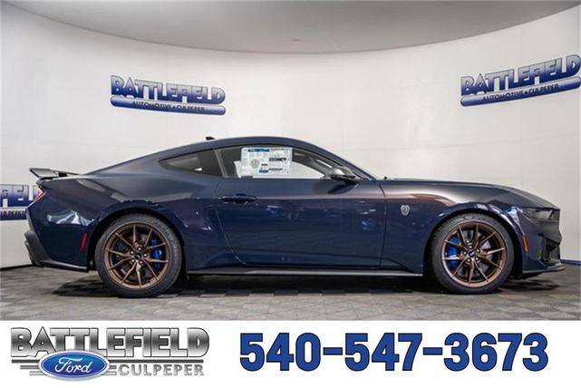 Photo of 2025 Blue Ember Metallic Ford Mustang