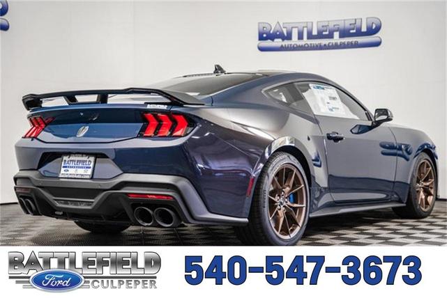 Photo of 2025 Blue Ember Metallic Ford Mustang