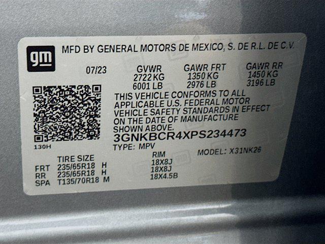 Photo of 2023 Sterling Gray Metallic Chevrolet Blazer