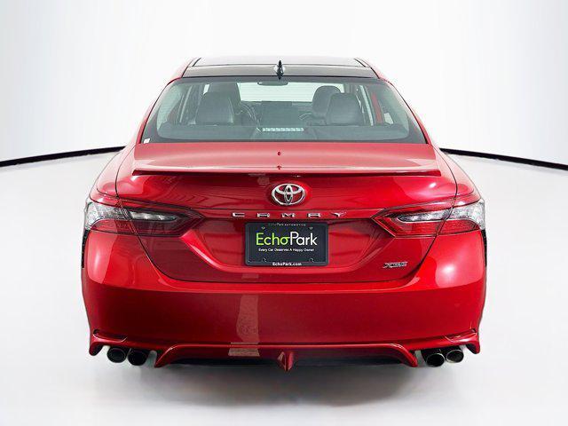 Photo of 2021 Supersonic Red Toyota Camry