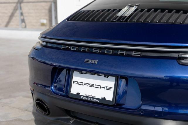 Photo of 2024 Gentian Blue Metallic Porsche 911