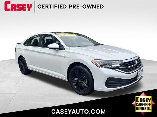 Photo of 2024 Opal White Pearl Effect Volkswagen Jetta