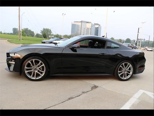 Photo of 2022 Shadow Black Ford Mustang