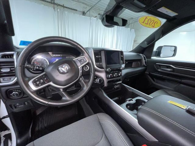 Photo of 2021 Bright White Clearcoat RAM 1500