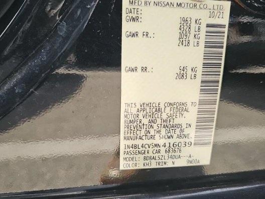 Photo of 2021 Black Nissan Altima