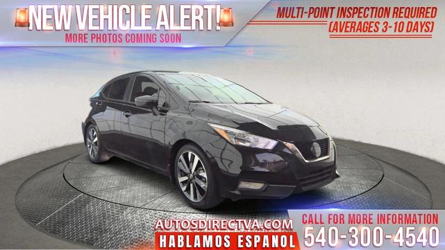 Photo of 2021 Black Nissan Versa