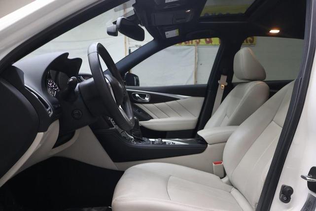 Photo of 2021 Majestic White INFINITI Q50