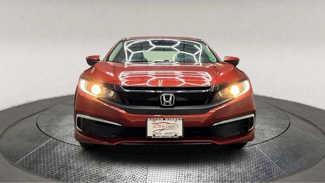Photo of 2021 Burgundy Honda Civic
