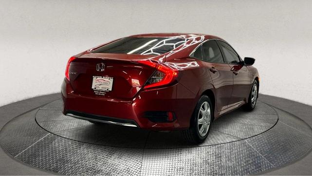 Photo of 2021 Burgundy Honda Civic