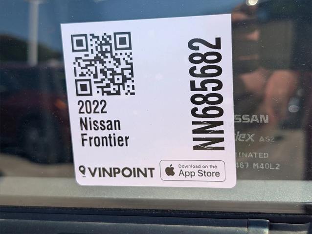 Photo of 2022 Super Black Nissan Frontier