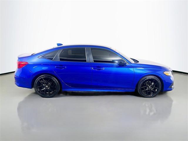 Photo of 2024 Aegean Blue Metallic Honda Civic