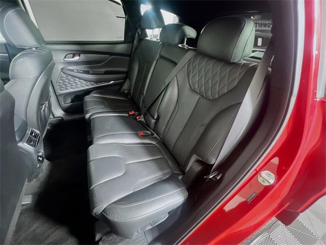 Photo of 2023 Calypso Red Hyundai SANTA FE