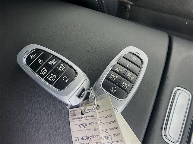 Photo of 2023 Calypso Red Hyundai SANTA FE