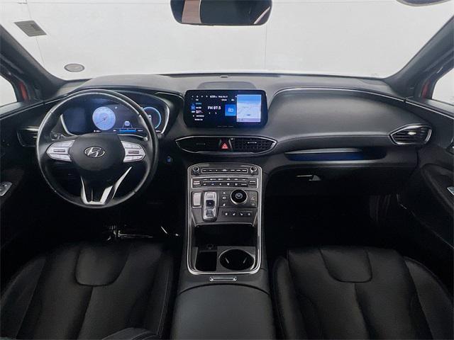 Photo of 2023 Calypso Red Hyundai SANTA FE
