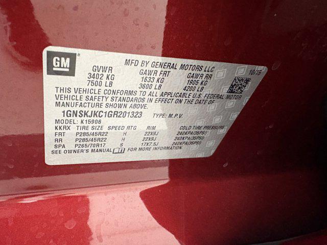 Photo of 2016 Siren Red Tintcoat Chevrolet Suburban