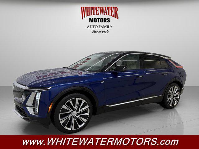 Photo of 2024 Opulent Blue Metallic Cadillac LYRIQ