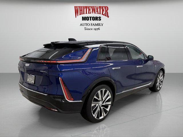 Photo of 2024 Opulent Blue Metallic Cadillac LYRIQ
