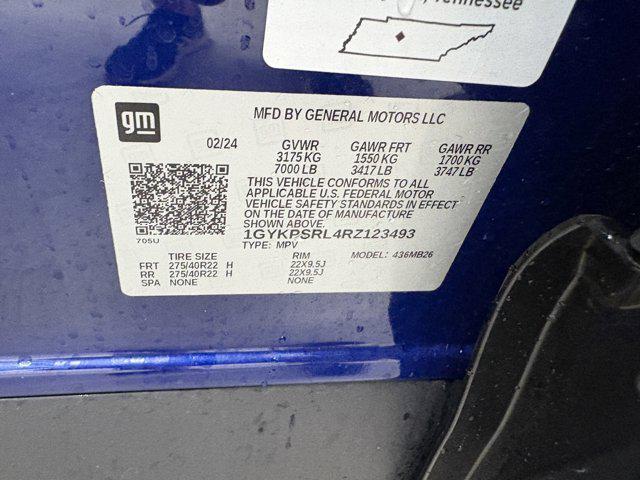 Photo of 2024 Opulent Blue Metallic Cadillac LYRIQ