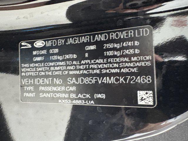 Photo of 2021 Santorini Black Metallic Jaguar F-TYPE