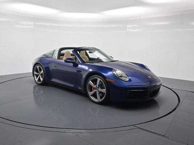 Photo of 2024 Gentian Blue Metallic Porsche 911