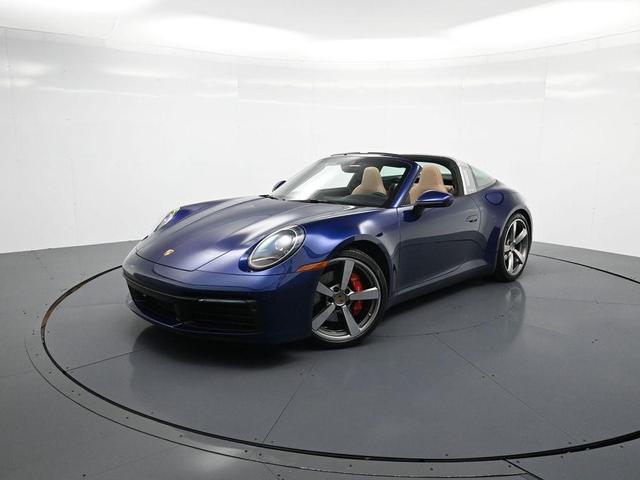 Photo of 2024 Gentian Blue Metallic Porsche 911