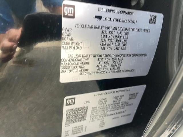 Photo of 2022 Black Chevrolet Silverado 1500