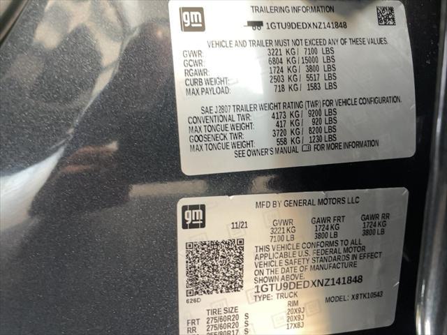 Photo of 2022 Dark Sky GMC Sierra 1500
