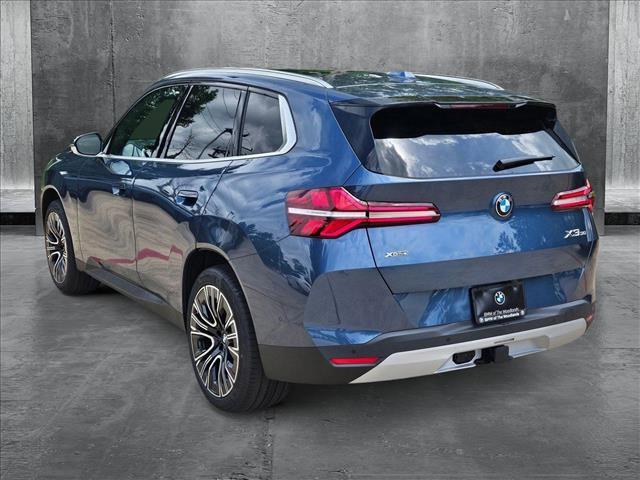 Photo of 2025 Arctic Race Blue Metallic BMW X3