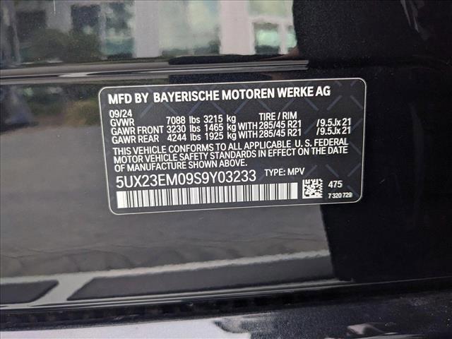 Photo of 2025 Black BMW X7