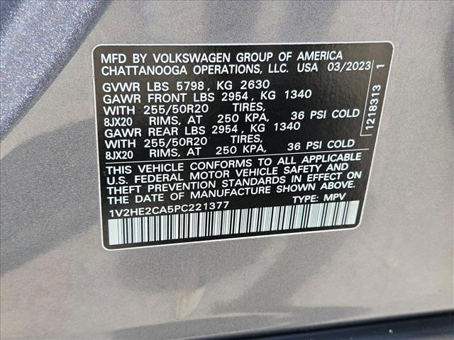 Photo of 2023 Gray Volkswagen Atlas Cross Sport