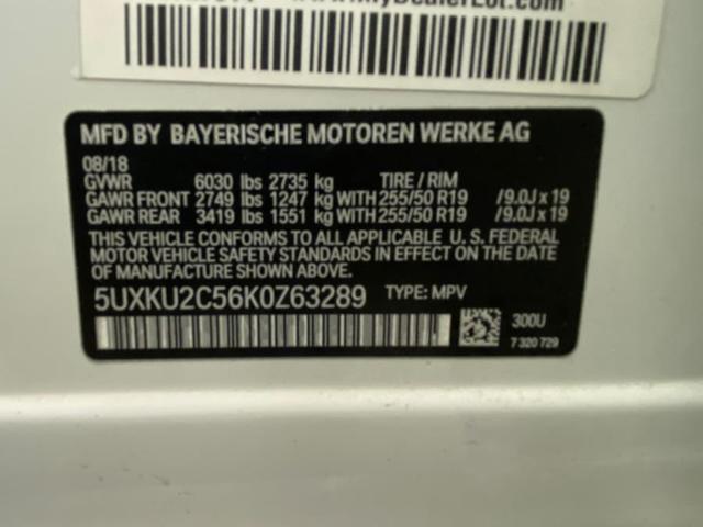 Photo of 2019 Alpine White BMW X6