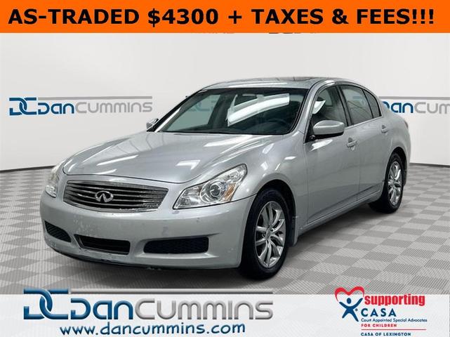 2009 Infiniti G37X