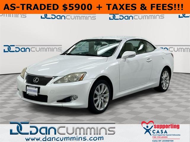 2010 Lexus Is 250c