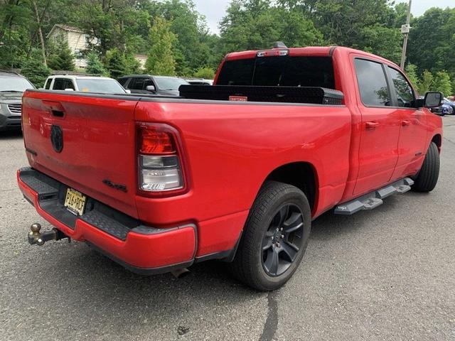 Photo of 2022 Flame Red Clearcoat RAM 1500