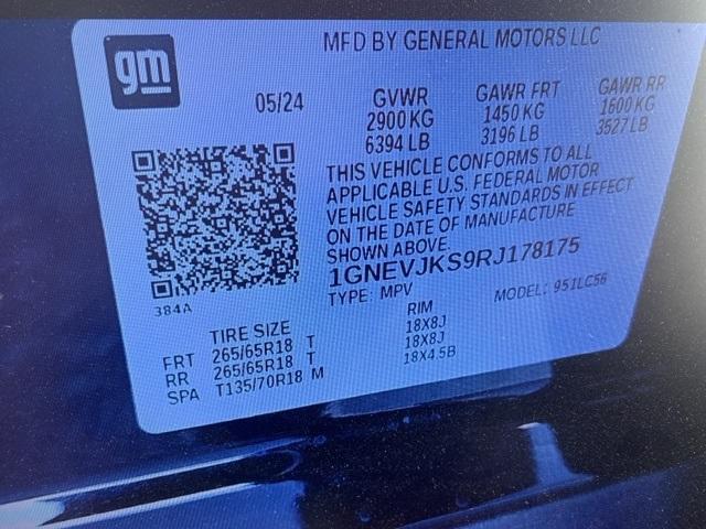 Photo of 2024 Mosaic Black Metallic Chevrolet Traverse
